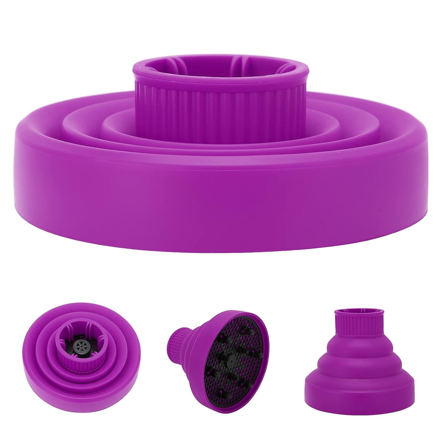 موزع لتجفيف الشعر (سيليكون)