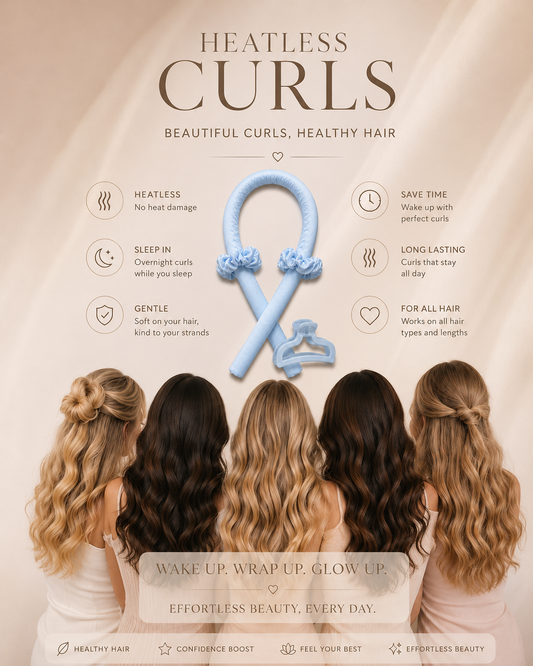 جهاز تجعيد الشعر - Heatless Curler