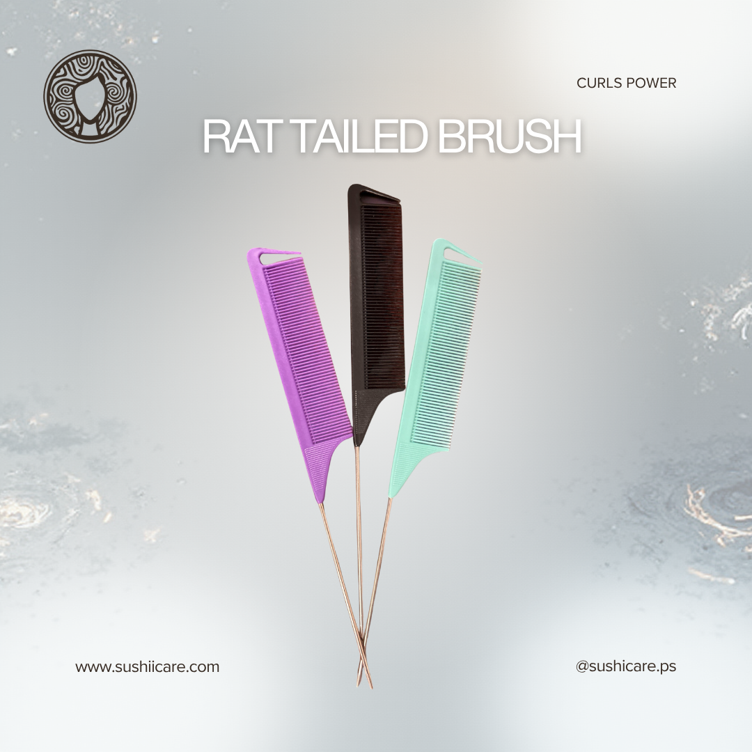 فرشاة شعر بذيل رفيع